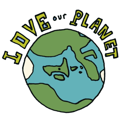 Global Warming Love Sticker by Bestival