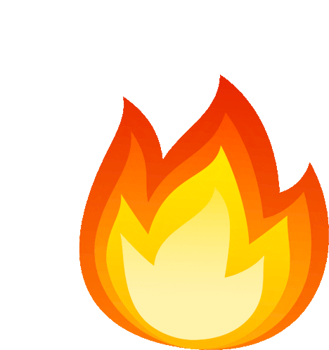 Summer Fire Sticker by La Fury Films