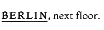 Berlin, next floor Sticker