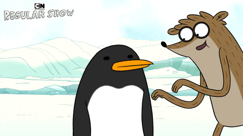 Rigby Hamboning Gif