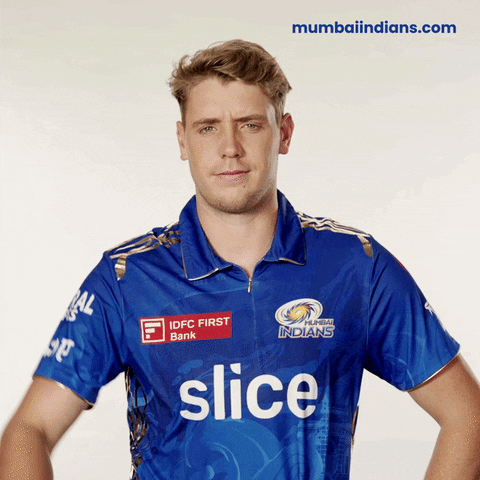 Confused Sport GIF by Mumbai Indians