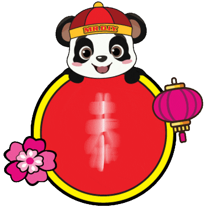 Prosperity Gongxifacai Sticker by MR.DIY