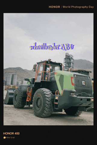 Wheelloader Abu GIF