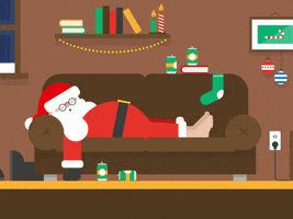 Drunk Santa Claus GIF