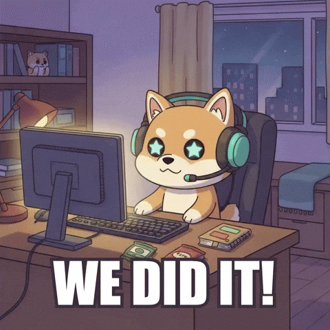 Lets Go Yes GIF by WUFFI