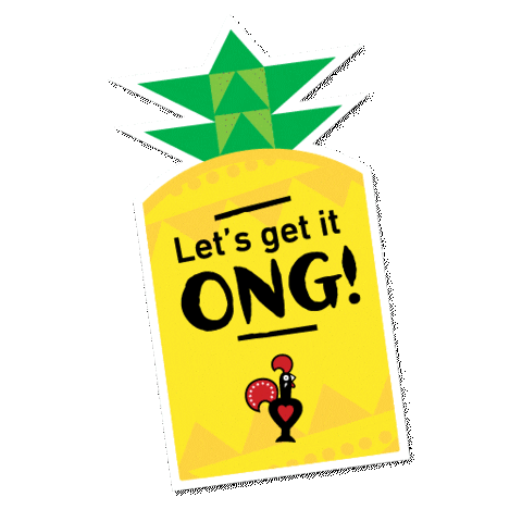 Pineapple Ong Sticker by Nando's Malaysia