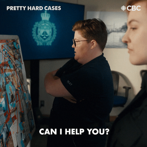 Can I Help You Hello GIF by CBC