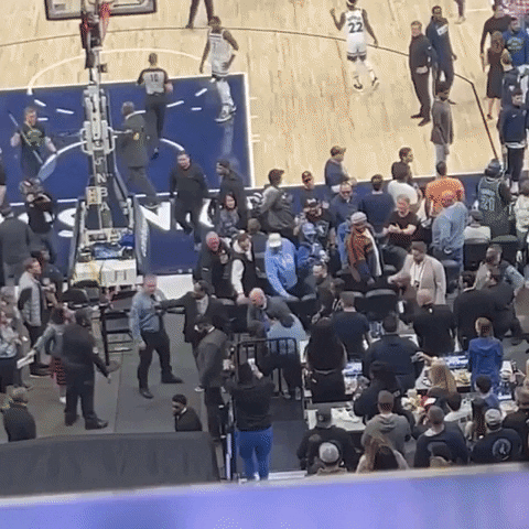 Security Guard Nba GIF by Storyful
