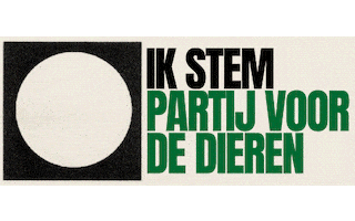 Potlood Pvdd Sticker by Partij voor de Dieren