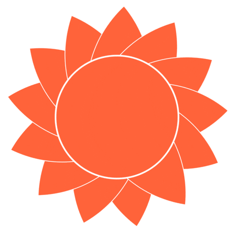 Summer Flower Sticker by Räddningsmissionen