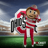 Ohio State Buckeyes College GIF by Rocket Mortgage