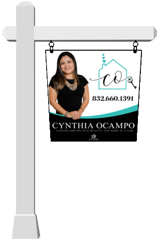 C.R.Realty Agent Cynthia Ocampo Sticker