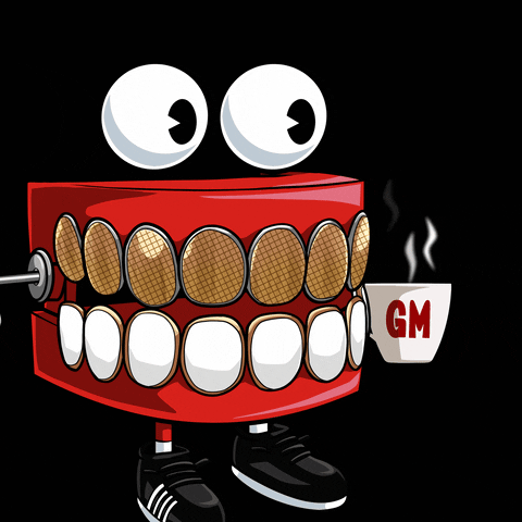Good Morning Coffee GIF by Grillz Gang