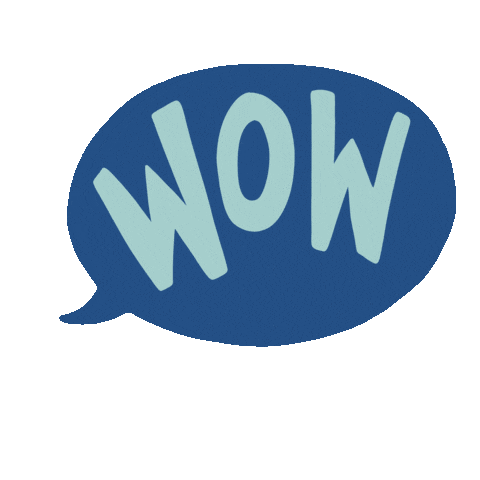 Wow Sticker by Aloba