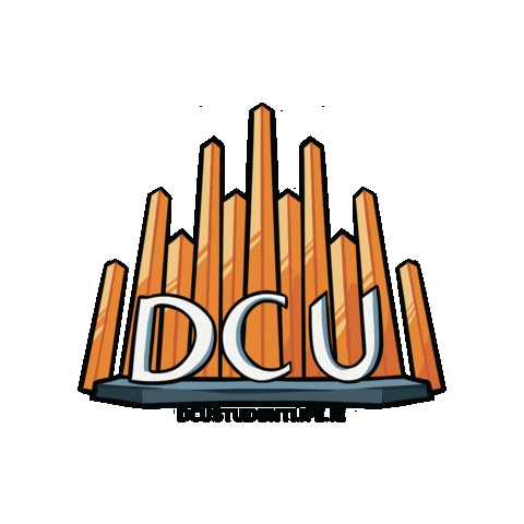 College University Sticker by dcusu