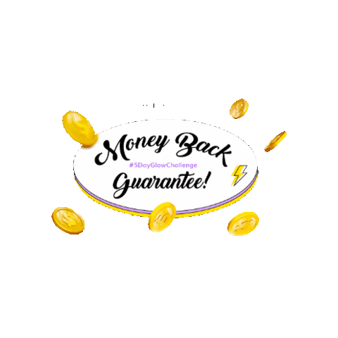 Skincare Moneyback Sticker by @mimonebeauty