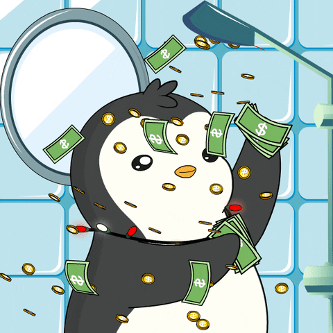 Money Crypto GIF by Pudgy Penguins