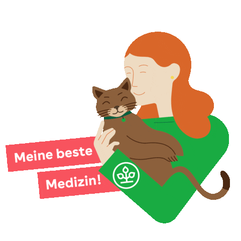 Cat Girl Sticker by AOK Niedersachsen