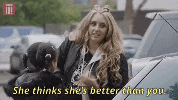 she thinks she's better than you season 5 GIF by BBC