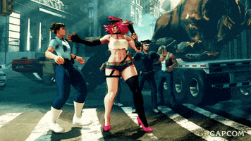 Video Game Slapping GIF by CAPCOM