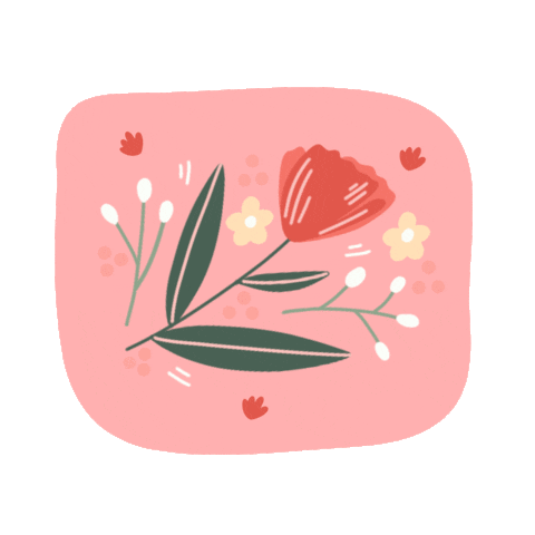 Flower Sticker