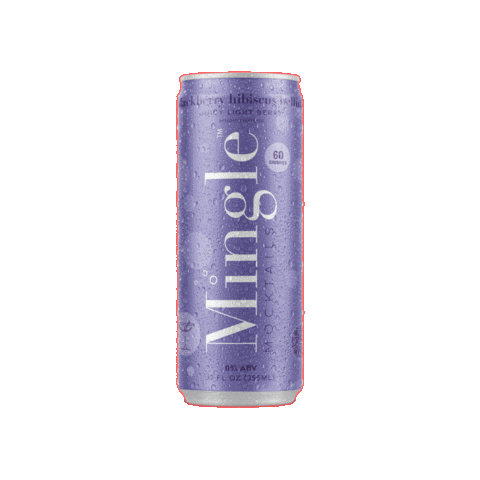 mingle mocktails Sticker