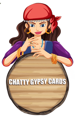 chatty gypsy cards GIF