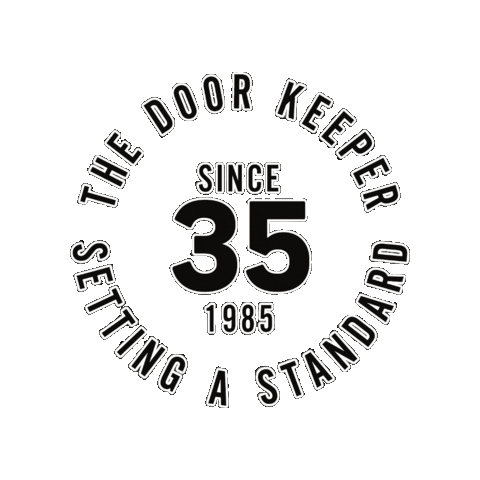 Solid Screen Doors Sticker