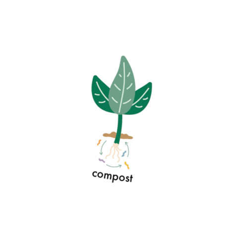 Recycle Gardening Sticker by Love Beauty and Planet
