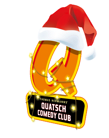 On Stage Logo Sticker by Quatsch Comedy Club