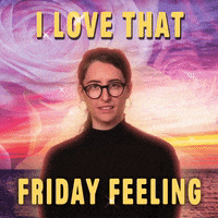 Friday Feeling GIF by GIPHY Studios Originals