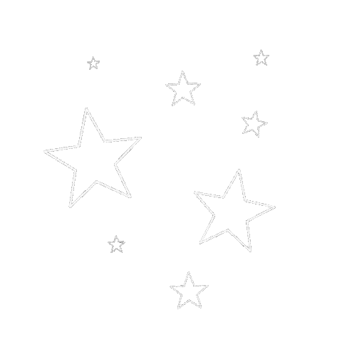 Stars Minimalist Sticker