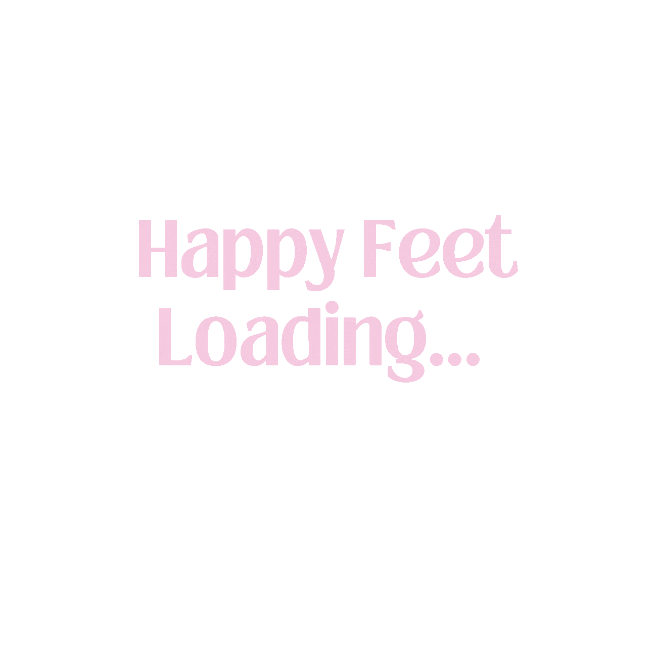 Happy Feet Sticker by Cakesinc.Nails