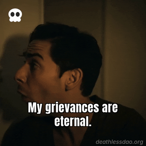 Festivus Complaining GIF by deathlessdao