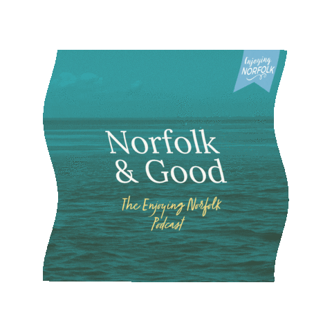 Travel Podcast Sticker by Enjoying Norfolk