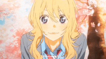Your Lie In April Anime Girl GIF