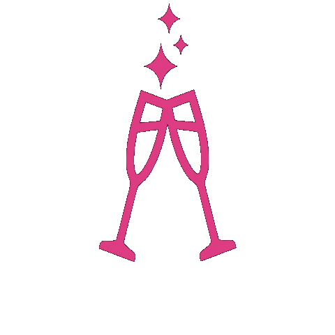 Pink Cheers Sticker by Heideweek