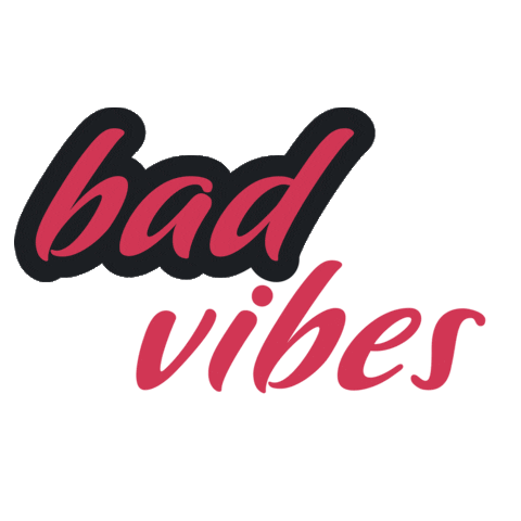 Bad Vibes Sticker by Credit Sesame