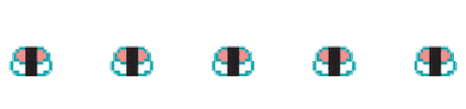 Shark 8Bit Sticker by Ono Hawaiian BBQ