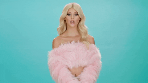 loren wink GIF