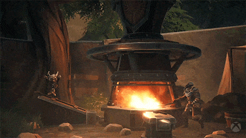 Fire Jump GIF by Xbox