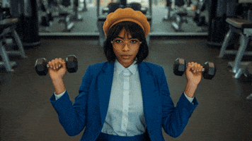 Exercise Suit GIF by The Design Firmacy