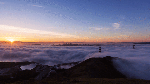 clouds waves GIF