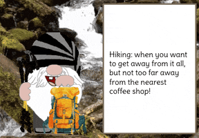 Gnome Hiking GIF