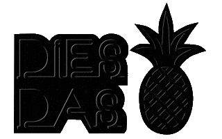Pineapple Dies Sticker