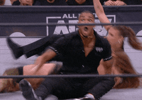 Oh No Omg GIF by ALL ELITE WRESTLING