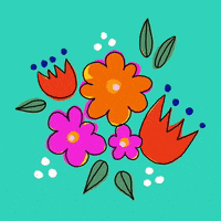 Blooms Happy Spring GIF by Daisy Lemon