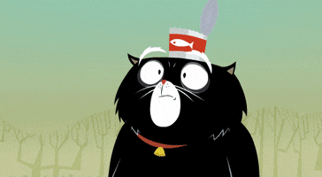 Scared Oh No GIF by Kitty Is Not A Cat