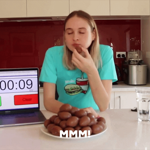 Easter Food Challenge GIF by Storyful