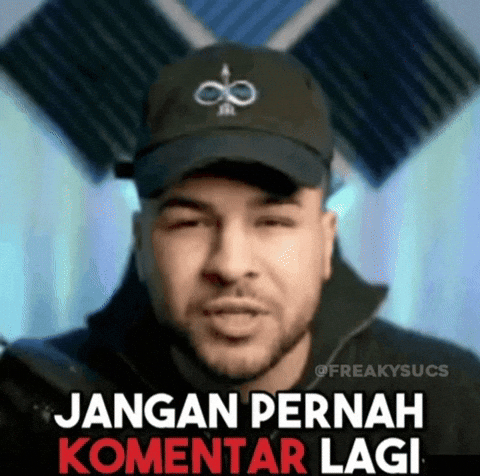 Jangan Pernah Komentar Lagi GIF